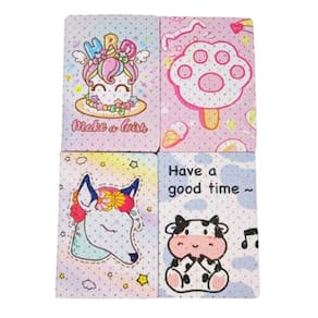 Caderno Capa Sintético 145Mm X 210Mm Kawaii 96 Folhas