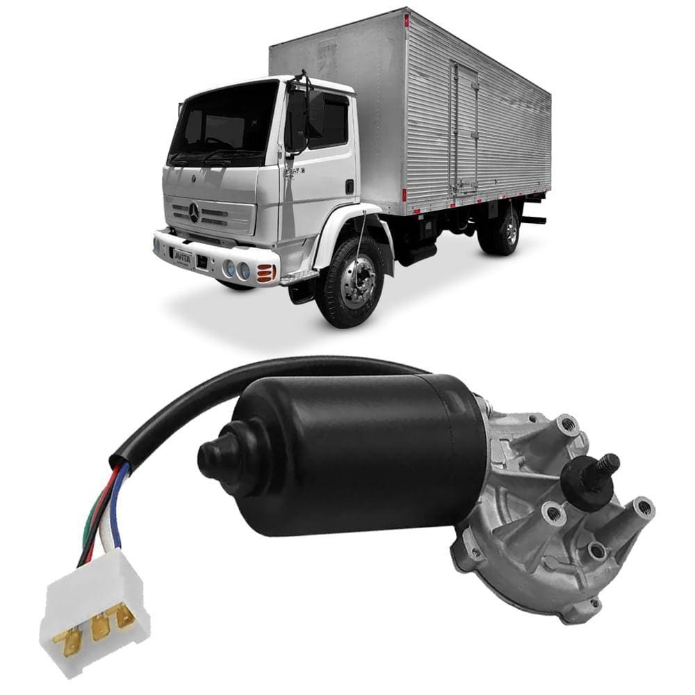 Motor Limpador Parabrisa MB 1215 1318 Atron Dianteiro 24V