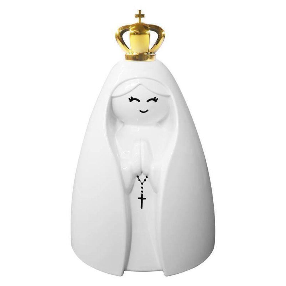 Enfeite Nossa Senhora Laqueada Branco
