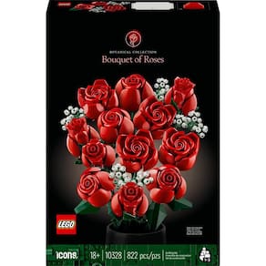 Blocos de Montar - Buque de Rosas - Botanical Collection LEGO DO BRASIL