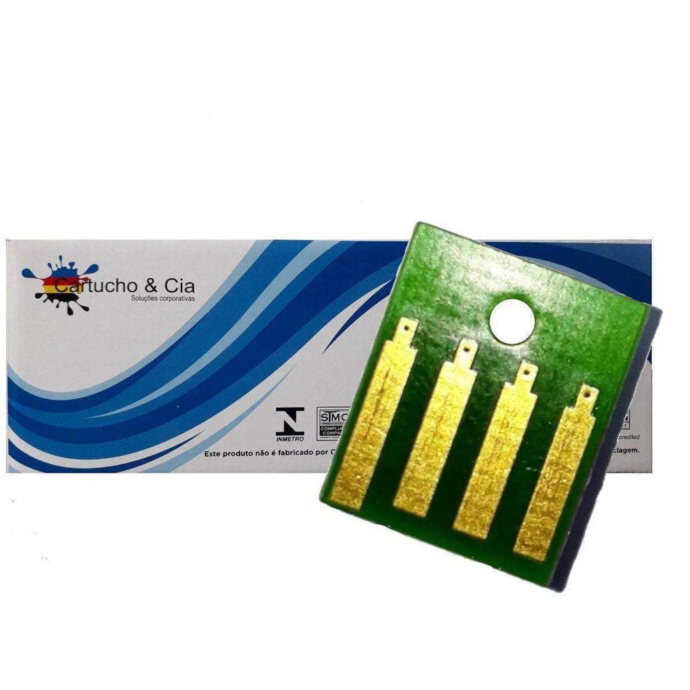 Chip Lexmark 24B6186 M3150 Xm3150 16.000 Páginas Cartucho &