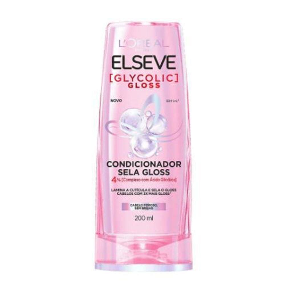 Condicionador Elseve Glycolic Gloss 200Ml