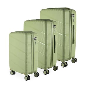 Conjunto Mala 32Kg + 23Kg + 10Kg Polipropileno Inquebrável