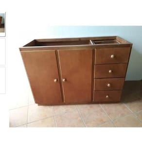 Balcão Pia de Cozinha 2,20 x 85 x 52 - ( 04 Portas + 04 Gavetas ) - Móveis de Gramado