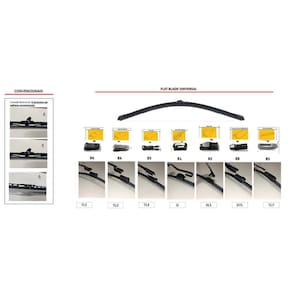 Palheta Limpador Para-Brisa Authomix Ecosport/Saveiro/Voyage
