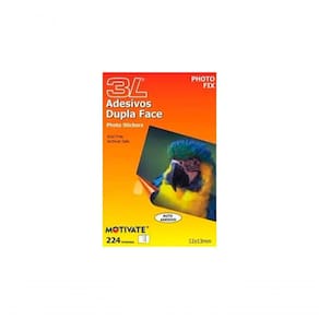 Auto Adesivo Dupla Face Photo Fix - Blister Com 224 Adesivos