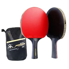 Kit Tênis De Mesa Gold Sports Boli 6.0 Series - 2 Raquetes 6 Star Profissional e 1 Mesh Bag