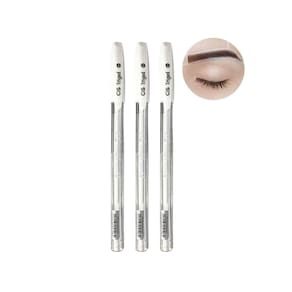 Canetas Gel Cis Trigel Pastel Branca 3 Unidades