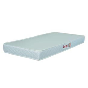 Colchão Solteiro Espuma D20 Malibu 78x188x12cm Branco Hellen