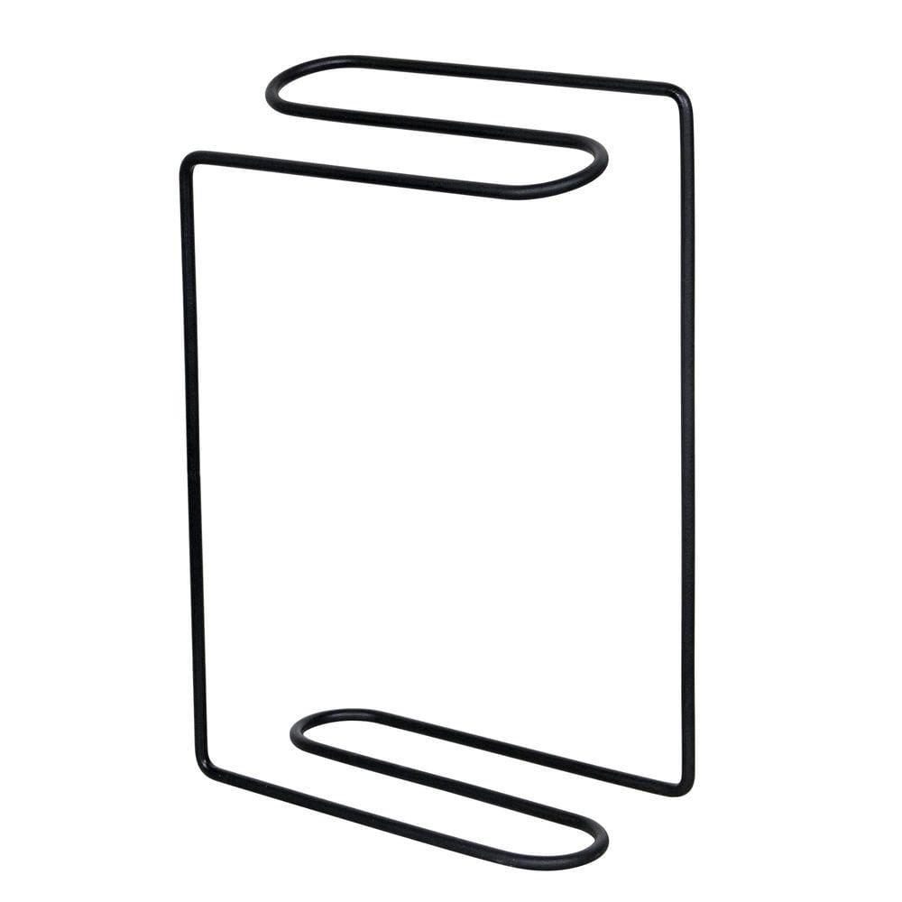 Suporte Toalha Lavabo Preto