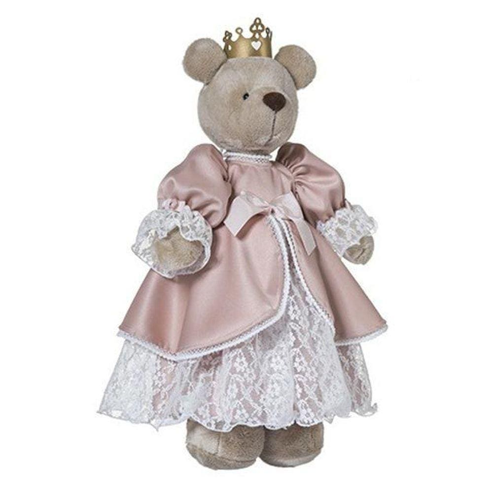 Ursa De Pelúcia Kikinha Princesa 4