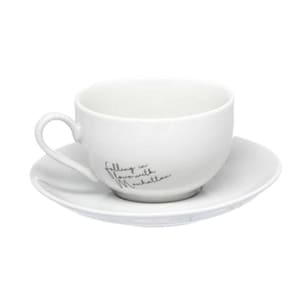Cj Xicara Cafe 12Pcs 160Ml Manhat Branco