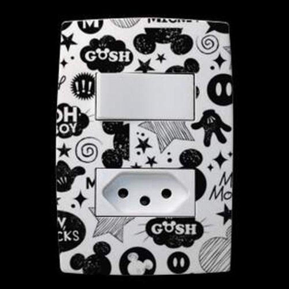 Adesivo Interruptor Mickey
