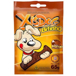 Bifinho para Cachorro Petisco XisDog sabor Frango 65g