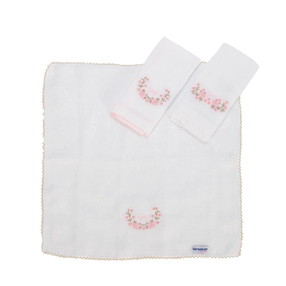 Boquinha Fralda 3 Peças - Alice Bege