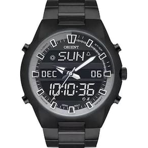Relógio Orient Masculino Preto Anadigi Mpssa005 Pbpx