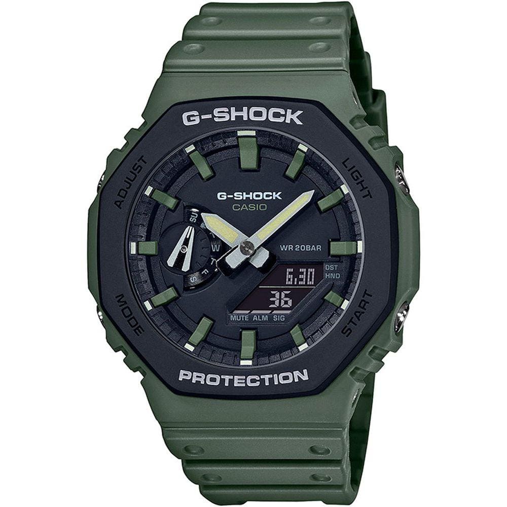 Relógio Casio Masculino Carbon Ga-2110Su-3Adr