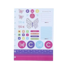 Adesivo Caderno Inteligente Médio Ultraviolet Yasmin Galvão