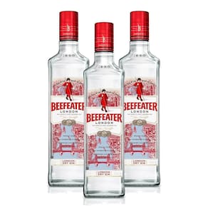 Kit 3 Gin Beefeaters London Dry 750Ml