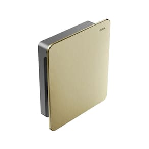 Acabamento Válvula Descarga Docol Flat 931772 Ouro Escovado