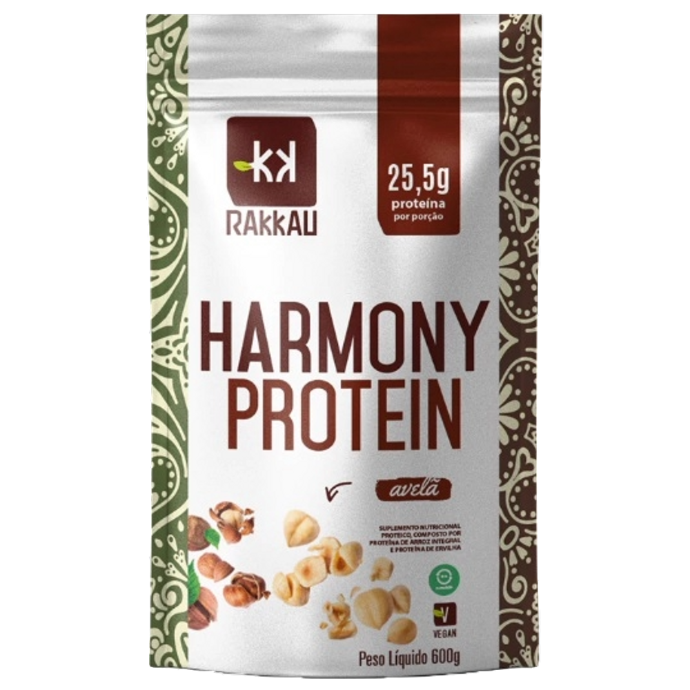 Harmony Protein Avelã Vegana Rakkau 600g