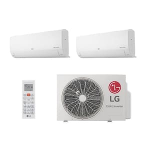 Ar Condicionado Bi Split Inverter LG Hi Wall Dual Voice + AI 16000 BTUs (9000+12000) Frio S32Q16UAGA0.EB2GAM1 - 220V