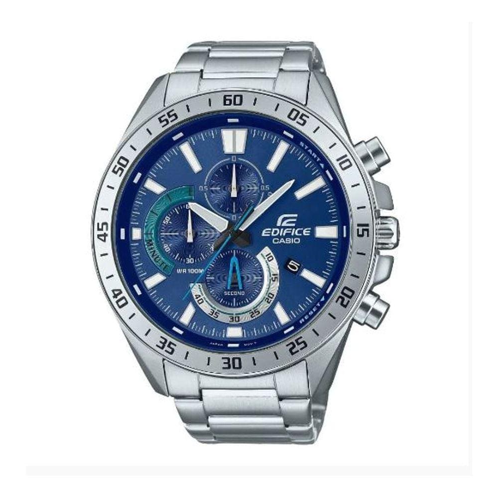 Relógio Casio Masculino Edifice Prata Efv-620D-2Avudf