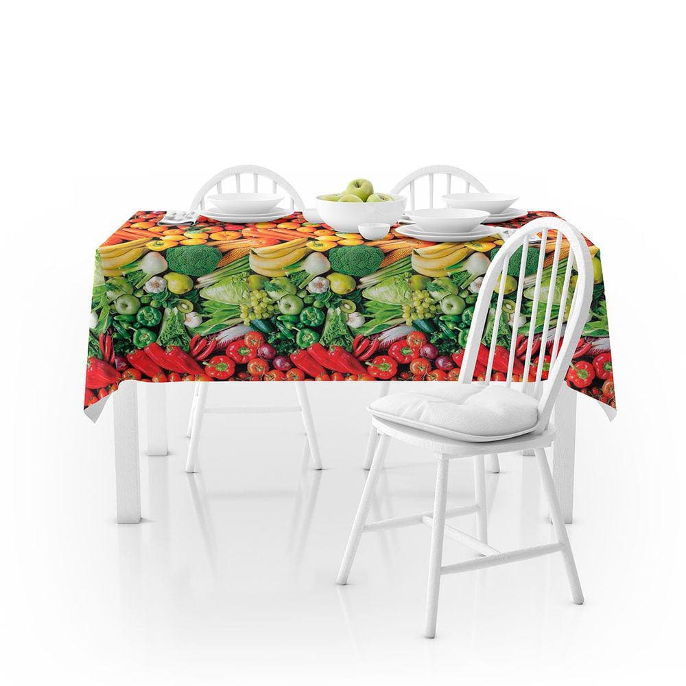 Toalha de Mesa Protetora Térmica Impermeável 2,00m X 1,40m Estamp.02