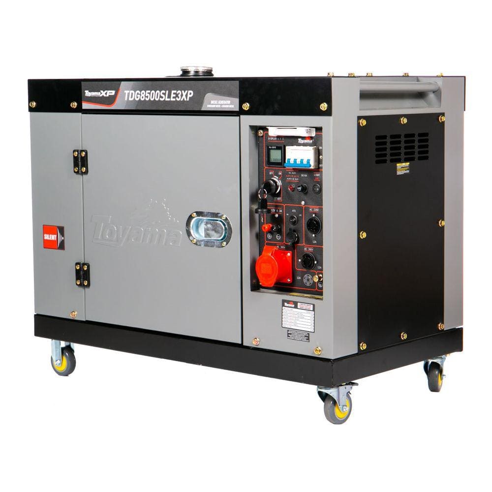 Gerador a Diesel Toyama TDG8500SLE3XP 7,5kVA 220/380V com AVR