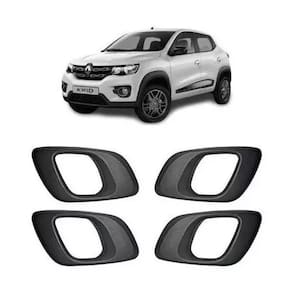 Kit 4 Maçaneta Gatilho Puxador Interno Kwid Haste Curva