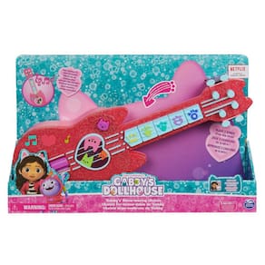 Brinquedo Ukulele Casa Da Gabby Dollhouse Com Som Infantil