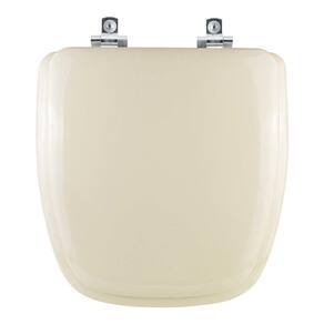 Tampa de vaso Almofadado Soft Close Fit Bege Claro para bacia Celite