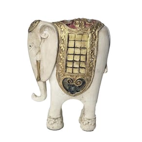 Estátua Elefante Manto Design Contemporâneo 19cm 75744