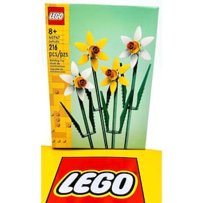 Blocos de Montar - As Flores Narcissus LEGO DO BRASIL
