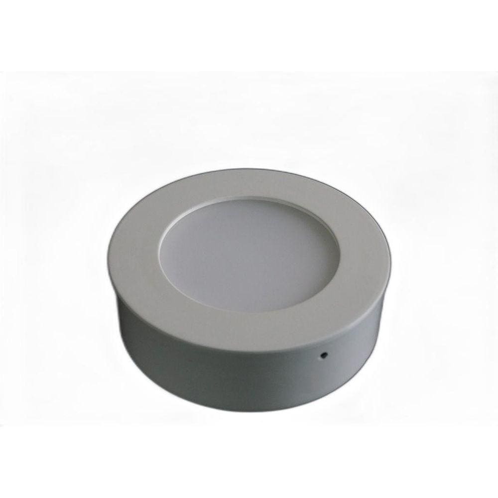 Plafon De Sobrepor E Arandela De Led Eros Branco