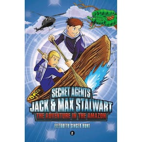 Livro Agentes Secretos Jack e Max Stalwart Série 2