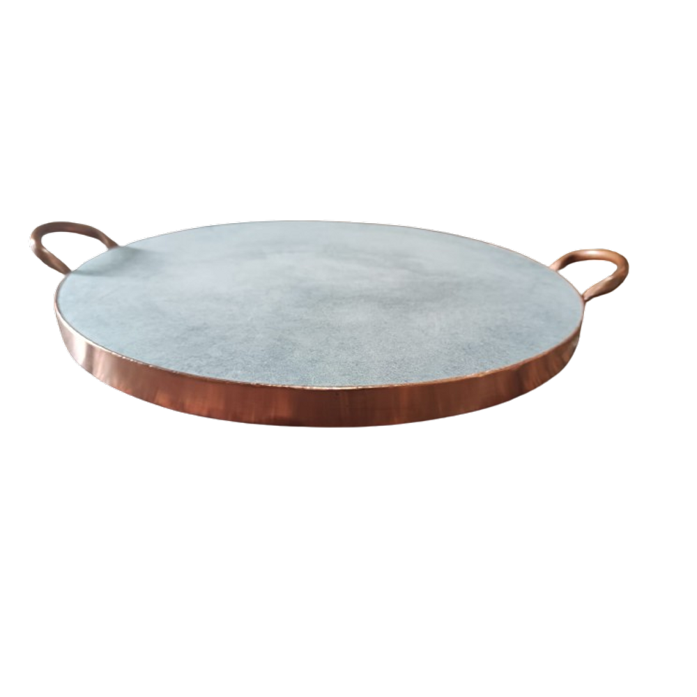 Assadeira em  pedra sabão  de 42 cm