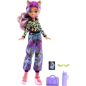 Boneca Monster High Scare-adise Island Clawdeen Wolf com acesso