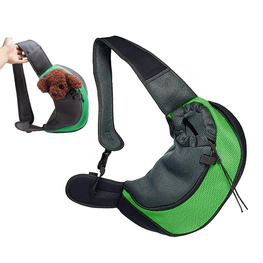 Bolsa Canguru Gato Cao Cachorro Pet Mochila Carregador Pequeno Porte Ombro Costas Animal de Estimaçao