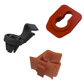 Kit Fixação Grampos Presilhas Da Haste Vareta Capô Punto Linea