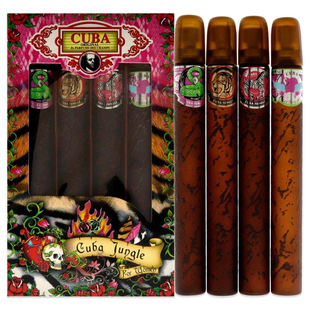 Cuba Jungle by Cuba para mulheres — conjunto de presente de