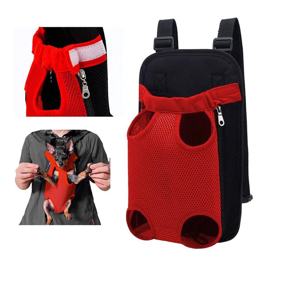 Mochila Canguru Gato Pet Cao Cachorro Pequeno Porte Bolsa Transporte Seguro Caminhada Passeio
