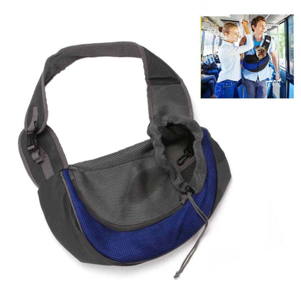 Bolsa Canguru Cachorro Gato Cao Pet Carregador Mochila Pequeno Porte Ombro Costas Animal de Estimaçao Caminhada