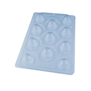 2 Formas especial trufa pequena 45g 3 partes c/ silicone pascoa bwb 3501 sp 41