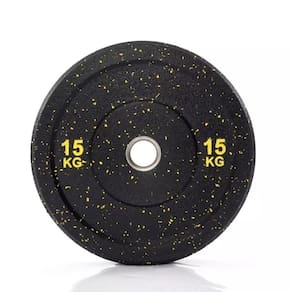 Anilha Olímpica Bumper High Temp 15 Kg Absolute Preto Único