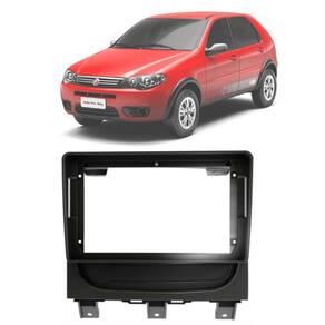 Moldura Fiamon 9" 4266 Fiat Palio 2014 até 2018 Grafite