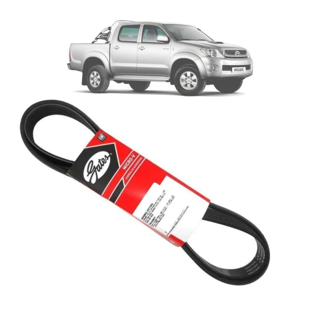 Correia de Acessórios Micro V Gates 7PK1095 Hilux 2005-2011