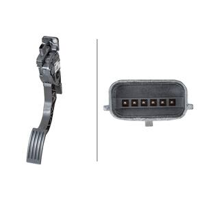 Pedal do Acelerador Manual Hella Focus 2013 até 2015