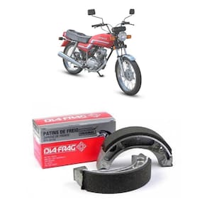 Patim Lona Freio Dia-Frag XLX 250 R 1984-1994 CG 125 1983-99
