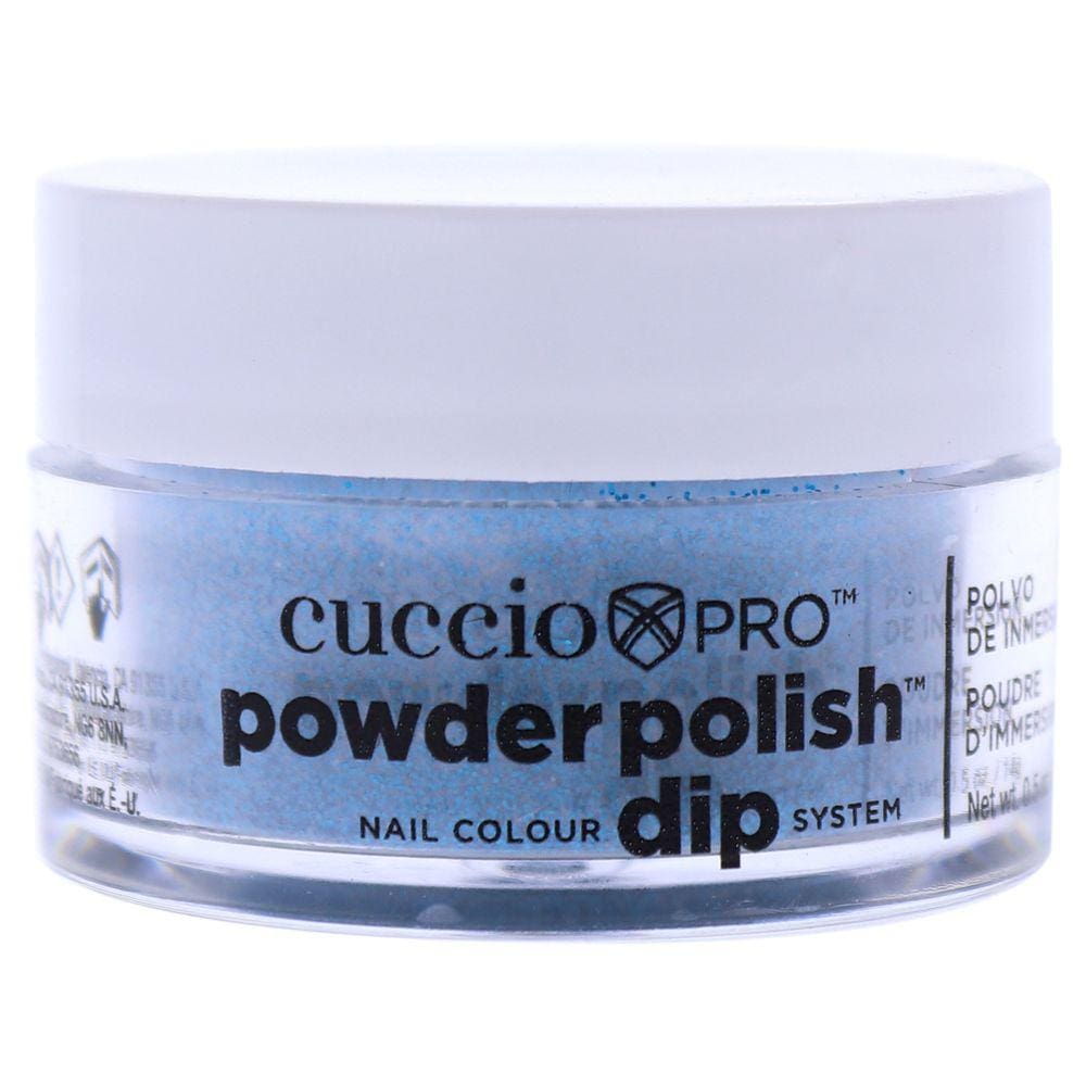 Nail Color Dip System Deep Blue Glitter 0,5 oz